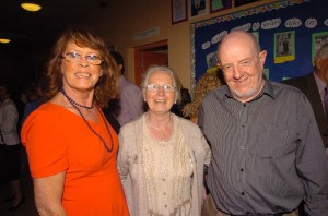 Mary Costello with Sean and Phyllis O Neill at Dunsany Gathering