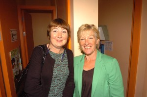 Nellie Meehan and Angela Tyrell at Dunsany Gathering