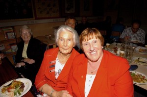 Ann Crocock and Joan Collier at Dunsany Gathering