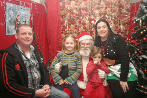 Behan Family Santa Photo